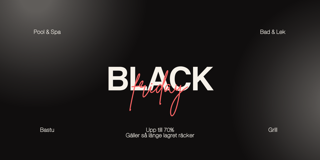 Sydgripen pool och bad black friday pool