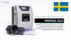 Kripsol KLX saltklorinator pool sygripen pool och bad